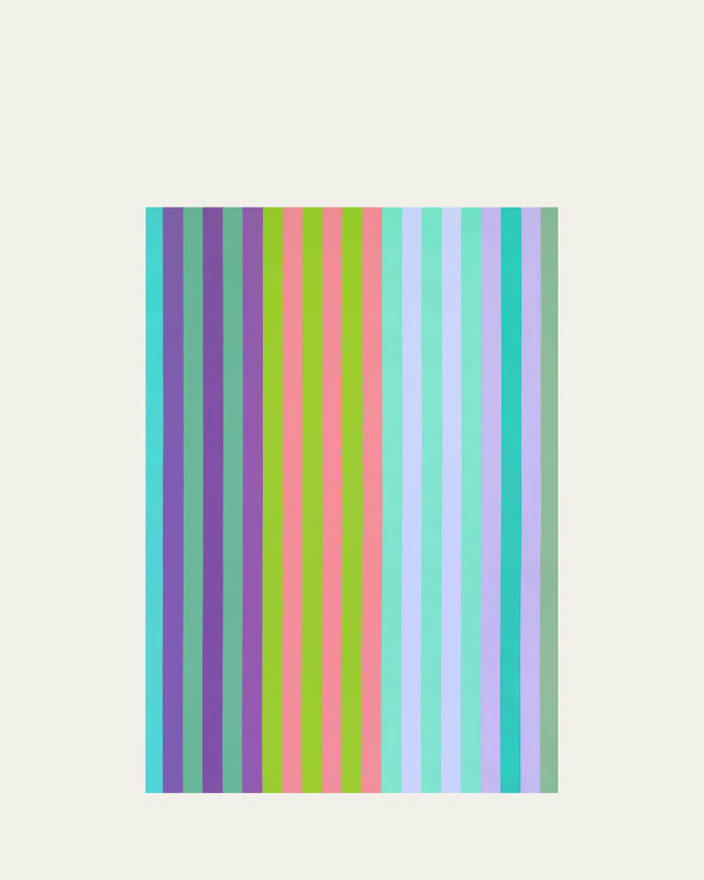 "Linear Equation 14" Original Painting by Christine Ruksenas-Burton